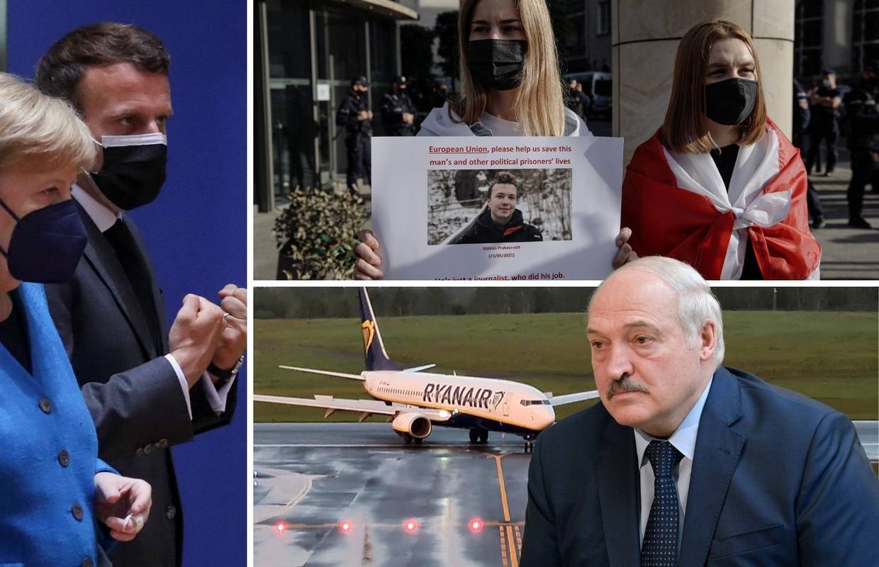 Skandal s avionom Ryanaira: EU uvodi nove sankcije i traže da Bjelorusi oslobode blogera