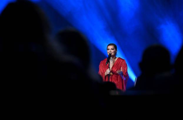 Zagreb: Nina Badrić održala koncert u Lisinskom