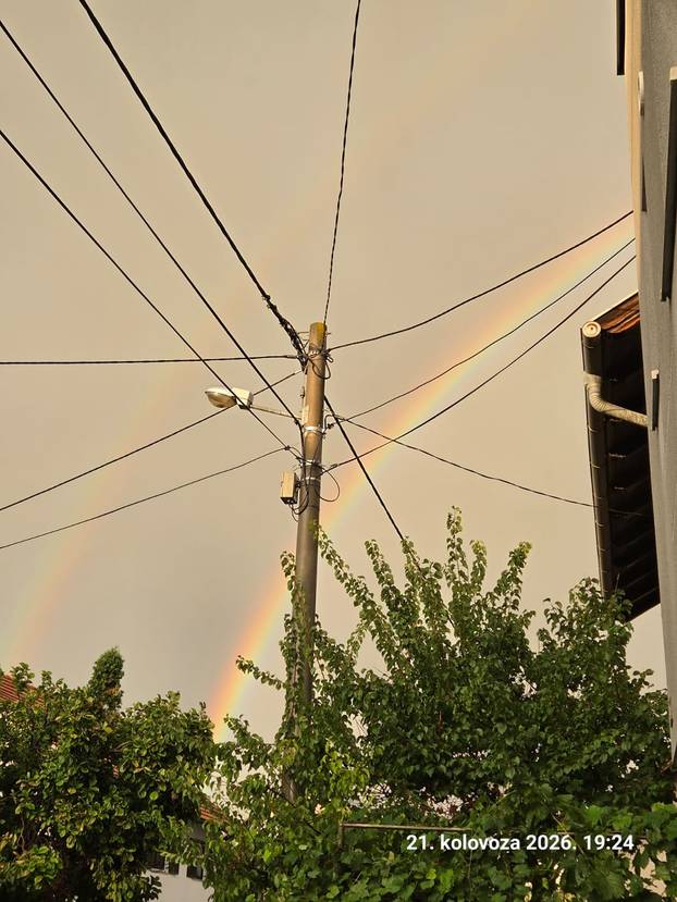 FOTO Poslije kiše, dolazi duga. Ili dvije? Pogledajte ove prizore