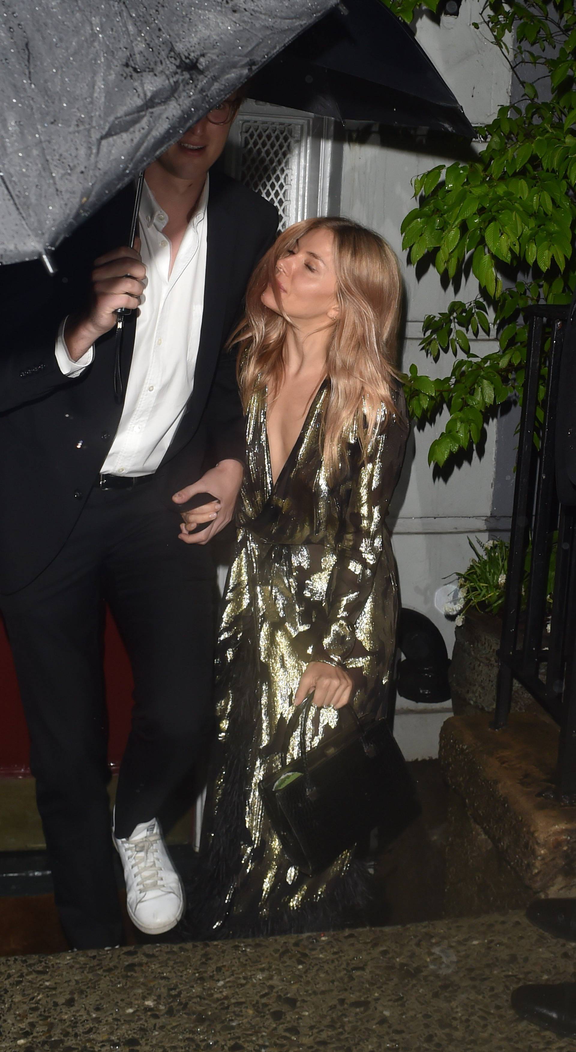 Harry Styles, Serena Williams, Lady Gaga. James Cordon, Sienna Miller all party at a pre Met Gala party in New York