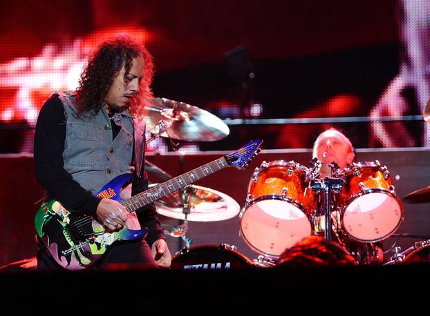 ARHIVA - 2010. Zagreb: Metallica na Hipodromu oduševila preko 30 tisu?a fanova, a kiša je lijevala kao iz kabla