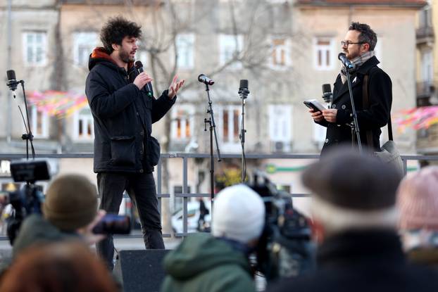 Rijeka: Doček Oskarovca Igora Bežinovića i ekipe koja je sudjelovala u stvaranju filma "Fiume o Morte!"