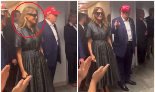 Širi se teorija o lažnoj Melaniji uz Trumpa: 'Pogledajte bolje, to je dvojnica! Ne skida naočale!'