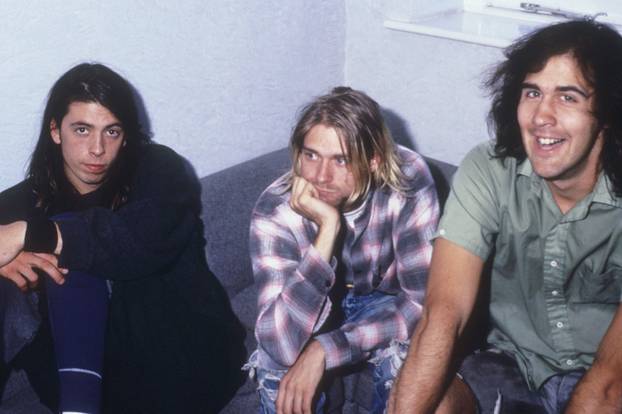 Nirvana interview at Geffen Records