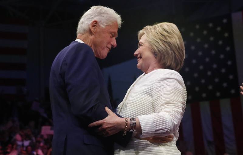 Democratic U.S. presidential candidate Hillary Clinton speaks in New York