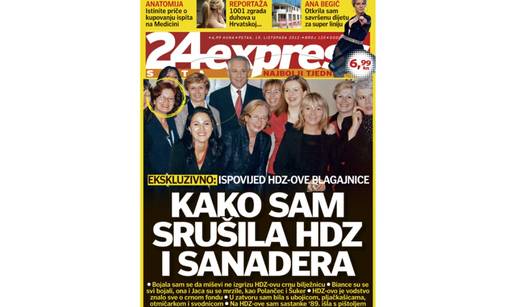 24sataExpress: Ekskluzivna ispovijest HDZ-ove blagajnice!