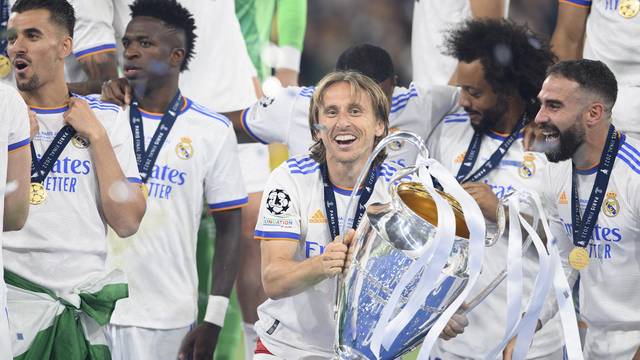 Soccer Champions League Final 2022/ Liverpool FC - Real Madrid 0:1.