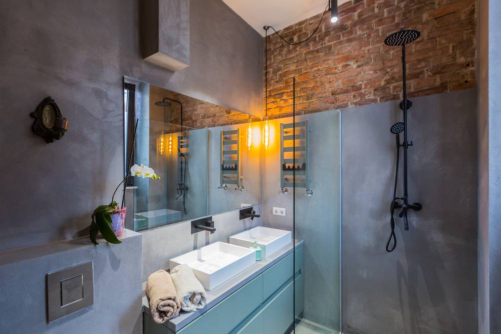 Interior,Photography,,Bathroom,In,A,Modern,Loft,Style