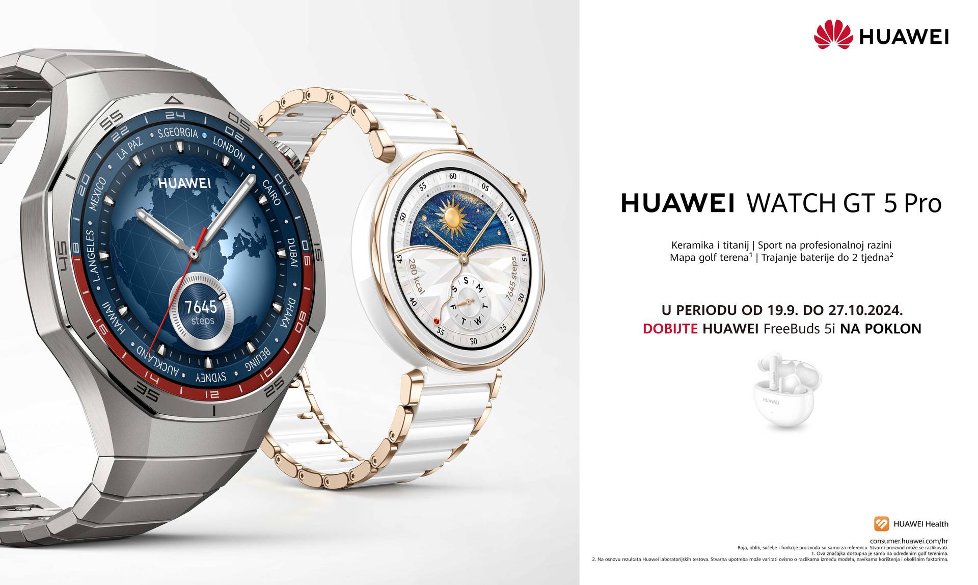 Huawei lansirao novu seriju Watch GT satova: Dostupni u prodaji uz atraktivan poklon