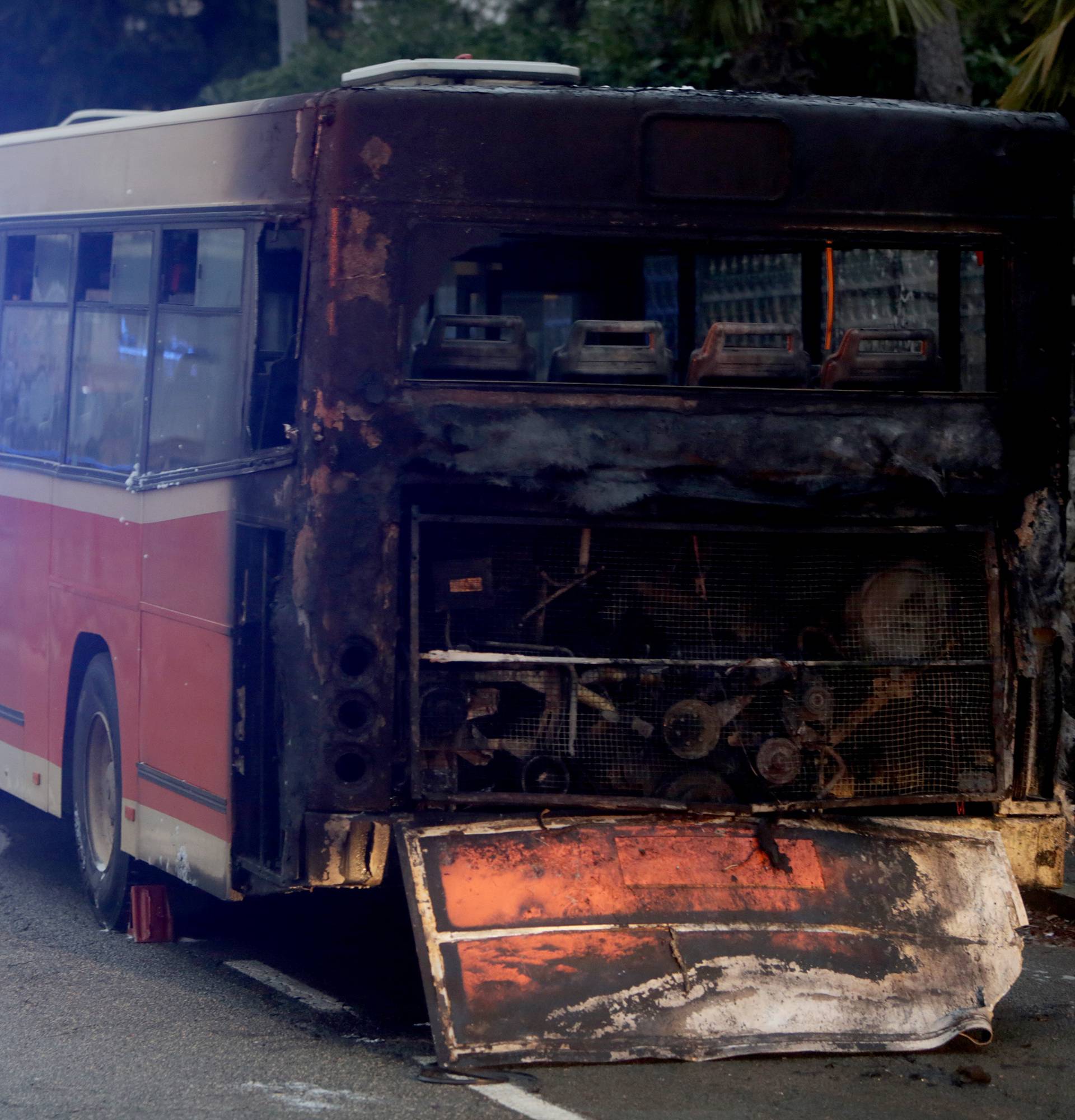 Drama u Rijeci: 'Dim je sukljao iz autobusa, bilo je strašno...'