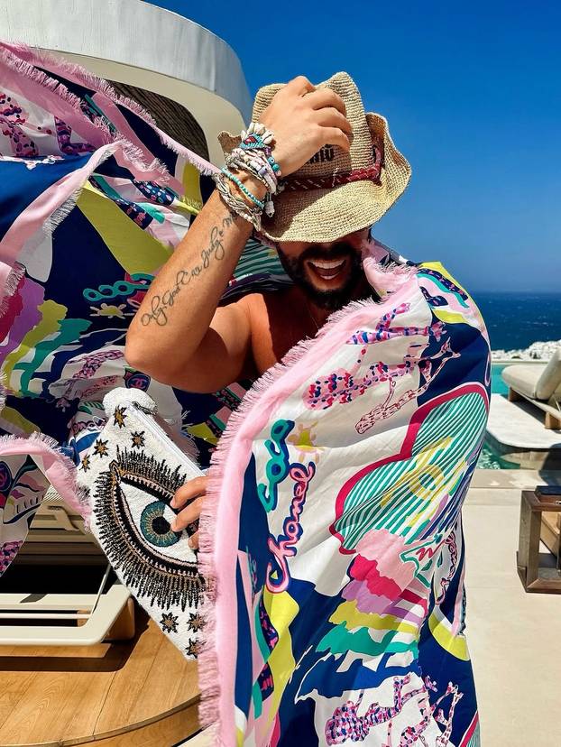 Odmor u stilu Marka Grubnića: Skupe torbice, leopard uzorci i vrela zabava na Mikonosu...