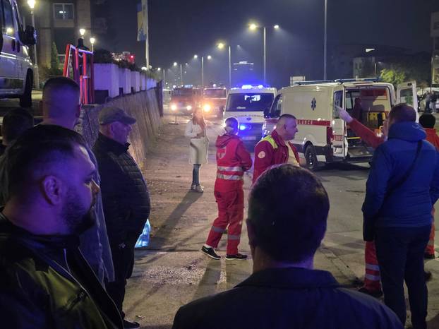 Fire at an elderly people's home in Tuzla