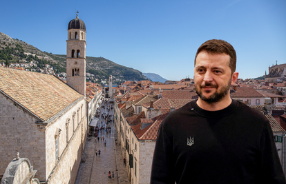 Zelenski stiže u Dubrovnik, grad objavio posebne upute: Morate ukloniti kante, parkirane aute...