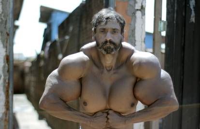 Brazilski Hulk ima jezivo velike mišiće: Sviđa mi se moje tijelo
