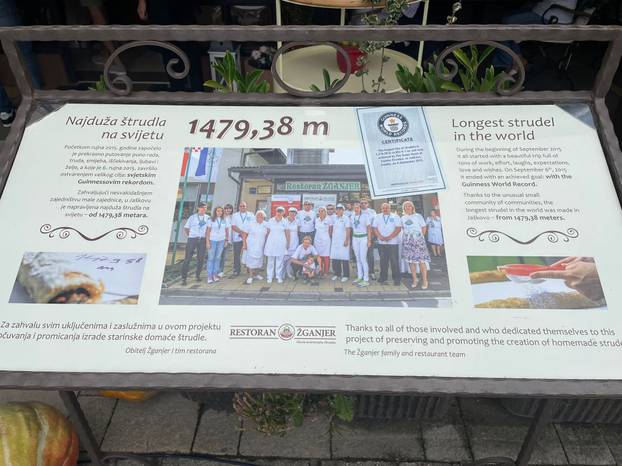 Hrvati oborili rekord: 'Imamo najdužu štrudlu na svijetu!'