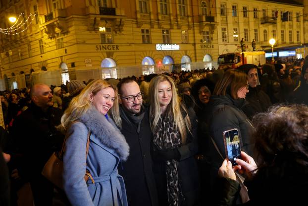 Doček Nove Godine na glavnom gradskom trgu