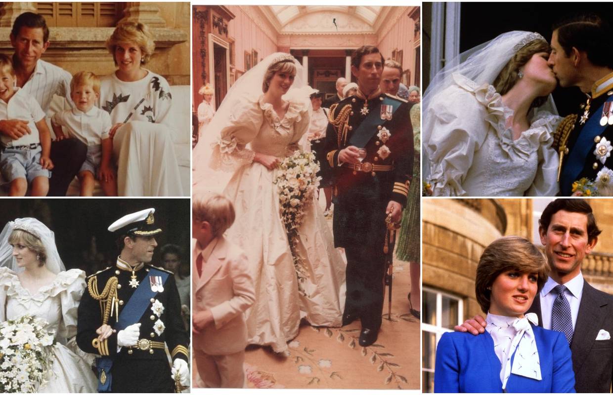 Lady Di i princ Charles prije 40 godina rekli su sudbonosno 'da' pred čak 750 milijuna gledatelja