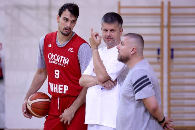 Rijeka: Trening Hrvatske ko&scaron;arka&scaron;ke reprezentacije