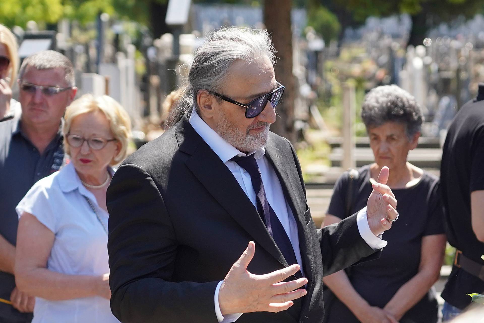 Obilježeno 40 dana od smrti Vidoja Ristovi?a  na Novom groblju u Beogradu