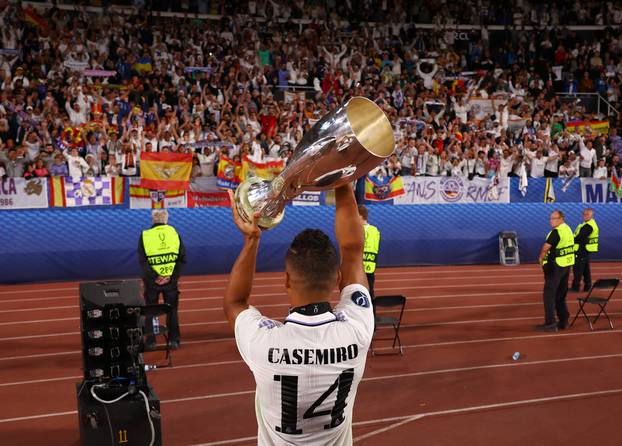 European Super Cup - Real Madrid v Eintracht Frankfurt