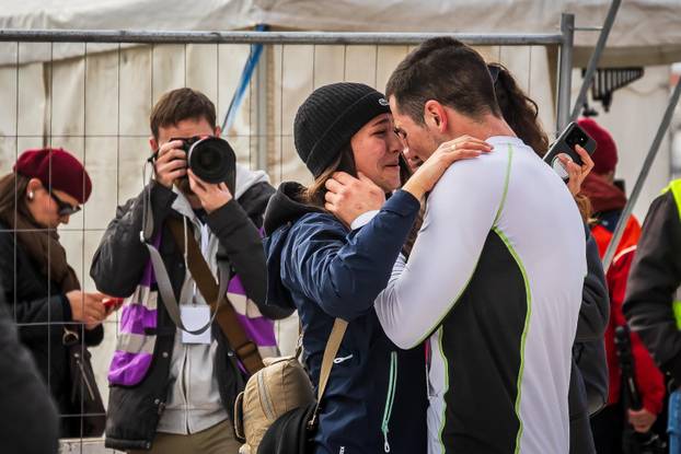 Na 25. Splitskom maratonu dogodila se prosidba