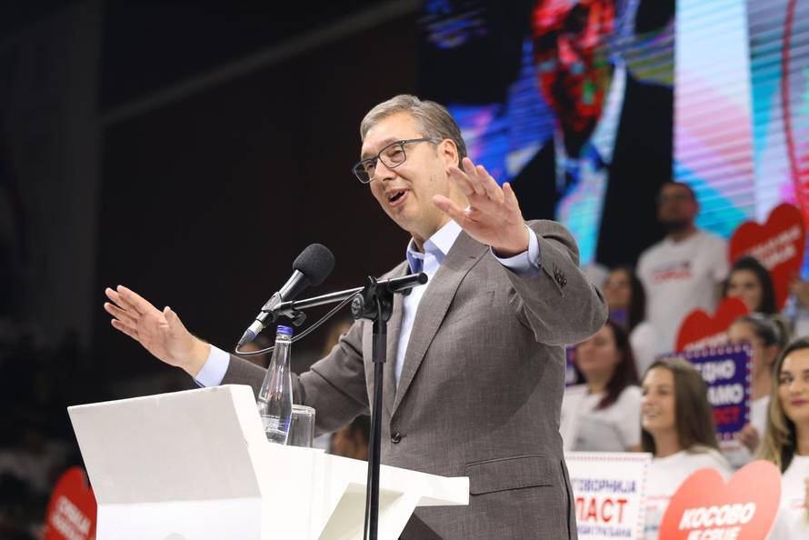 U Zaječaru održan predizborni skup liste "Aleksandar Vučić - Ujedinjena Srbija"