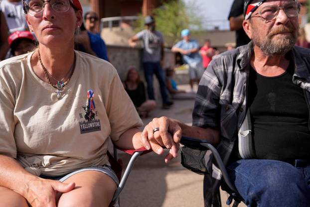 Memorial service for slain conservative commentator Kirk in Glendale