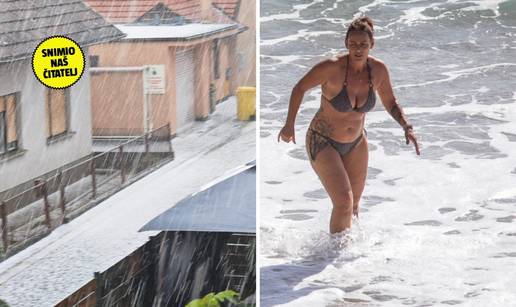 Jučer dio Zagreba bio bijel kao da je Božić! U Dubrovniku su se kupali. Evo kako će biti danas