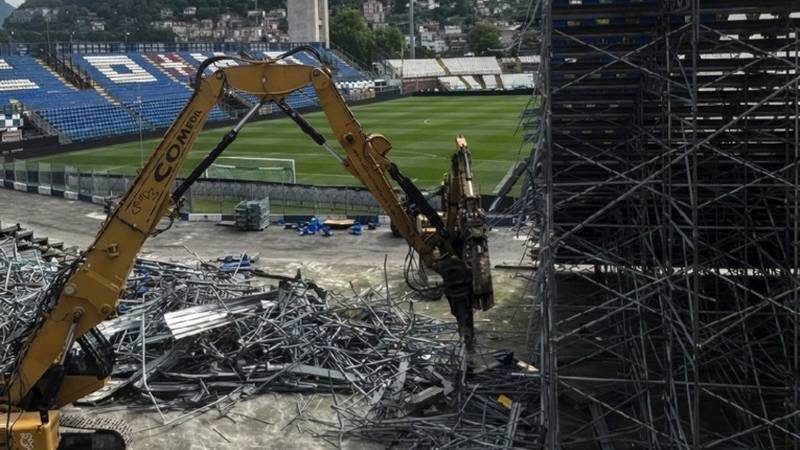VIDEO Como mora obnavljati stadion. Pogledajte radove tri dana nakon domaće utakmice