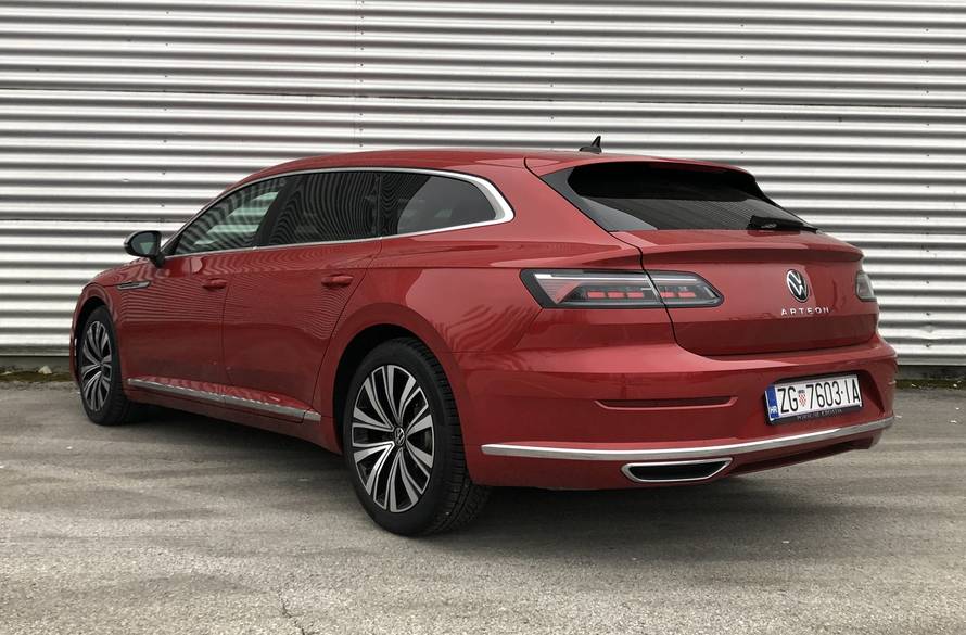 VW Arteon Shooting Brake je prostran karavan s mnogo stila