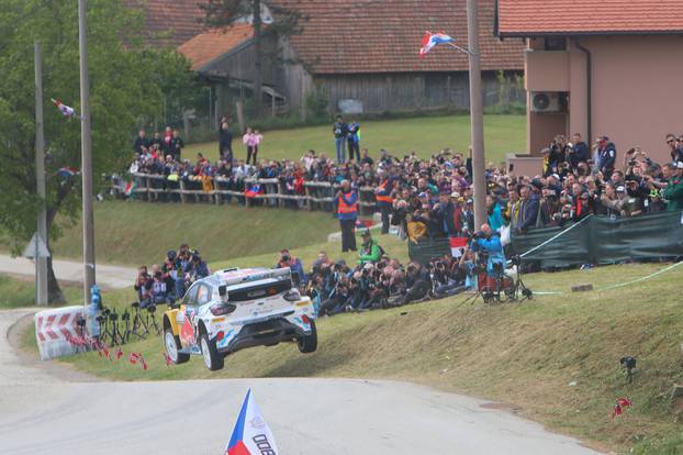 Atmosfera na WRC Croatia Rallyu u mjestu Leskovac Barilovićki