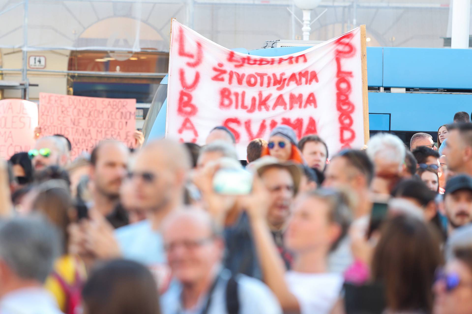 Zagreb: Na Trgu bana Jelačića održan Festival slobode