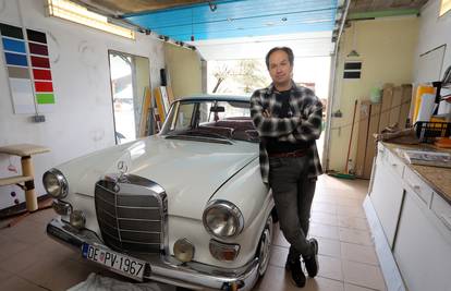 'Čak sam pet godina sastavljao Mercedes, popravljao sam baš sve. Ima i posebnu bijelu boju'