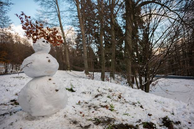 Zimska idila na Sljemenu