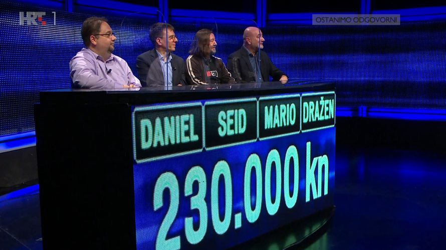 Poznate face pobijedile Moranu u Potjeri, dobile 230.000 kuna