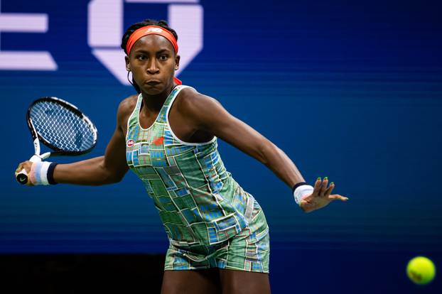 CORI GAUFF (USA)TENNIS - THE US OPEN - USTA BILLIE JEAN KING TENNIS CENTRE - FLUSHING MEADOWS - NEW YORK CITY - NEW YORK - USA - ATP - WTA - ITF - GRAND SLAM - OPEN - NEW YORK - USA - 2019