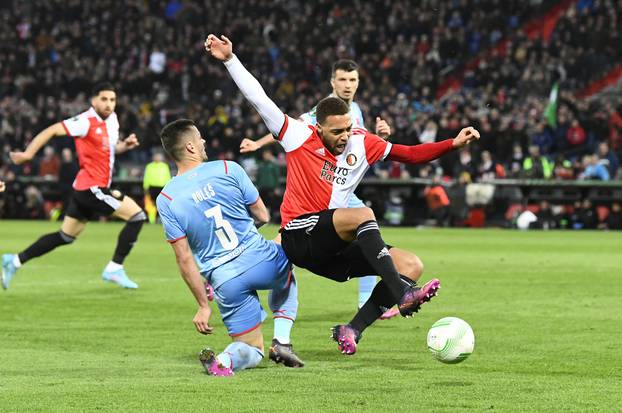 Europa Conference League - Quarter Final - First Leg - Feyenoord v Slavia Prague