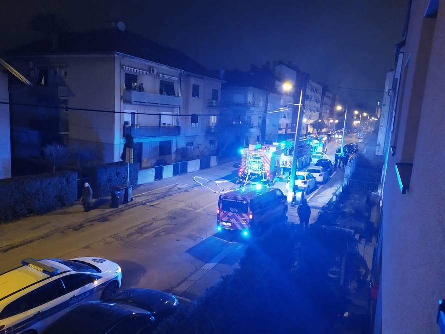 Požar u stanu kod Maksimira: 'Čula se jaka eksplozija, odmah sam istrčao van u panici'