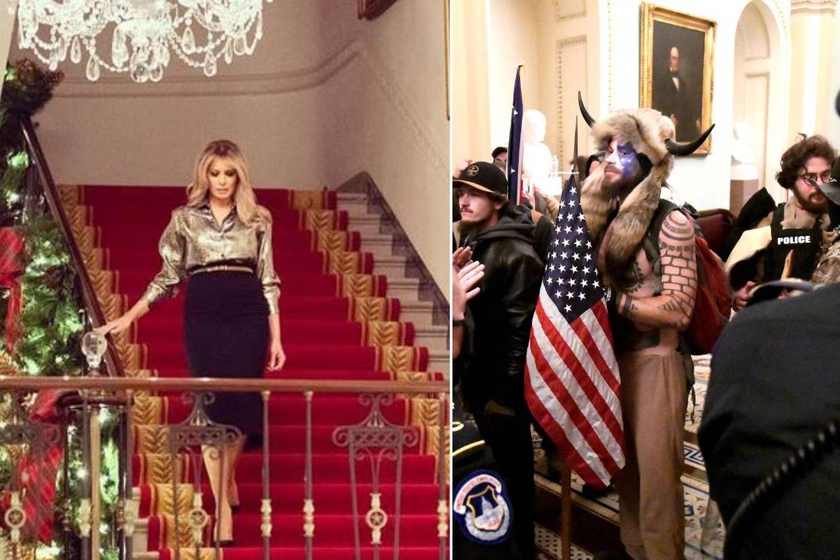 Gdje je bila Melania? Dok su svi divljali, fotkala je tepihe po kući