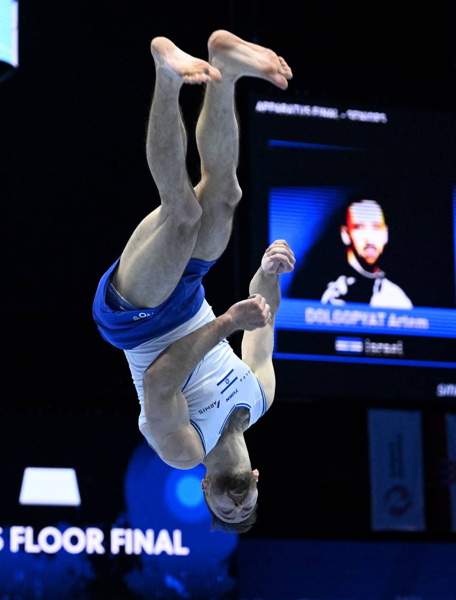 Zagreb: Europsko prvenstvo u sportskoj gimanstici, finale partera