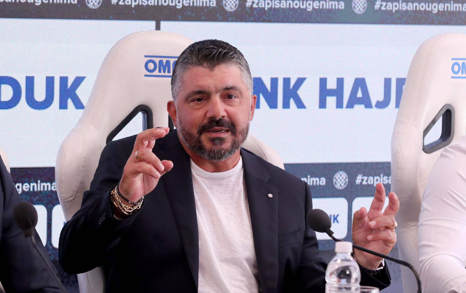 Split: Službeno predstavljen novi trener Hajduka Gennaro Gattuso