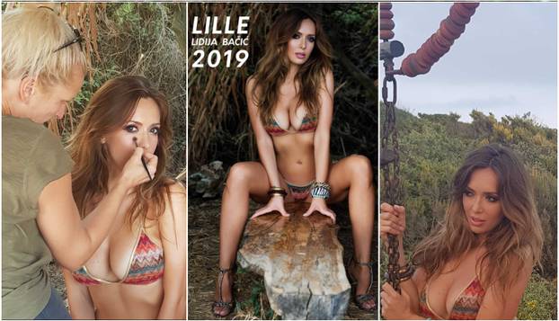 FOTO Za Lidiju Bačić nema zime ni krize! Kalendar je godinu za godinom sve 'bujniji' i topliji...