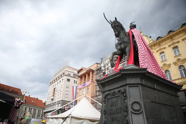 Zagreb: I ban Josip JelaÄiÄ spreman za finalnu utakmicu SP-a izmeÄu Hrvatske i Francuske