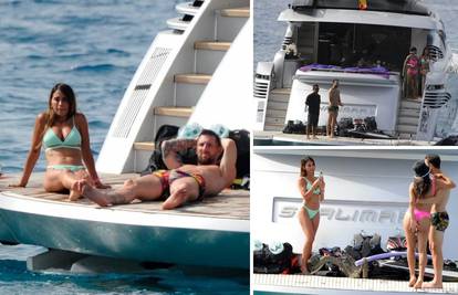 FOTO Messi u društvu supruge uživa na luksuznoj jahti: Ukrala pozornost znatiželjnih pogleda