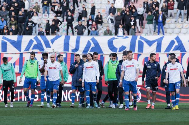 Split: Susret Hajduka i Lokomotive u okviru 24. kola HNL-a