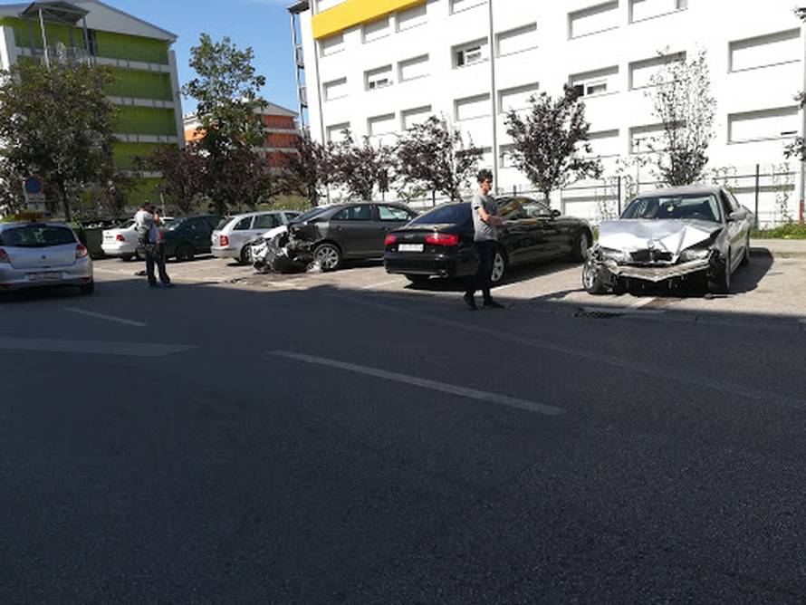 Krš i lom u Zagrebu: Sudarila se dva auta, još neki oštećeni