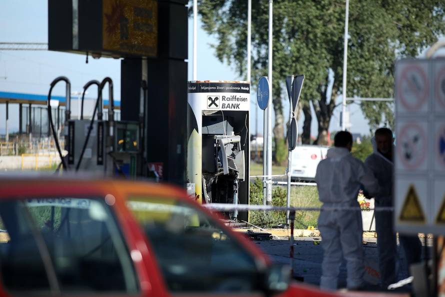 Zagreb: Raznesen bankomat pokraj benzinske postaje