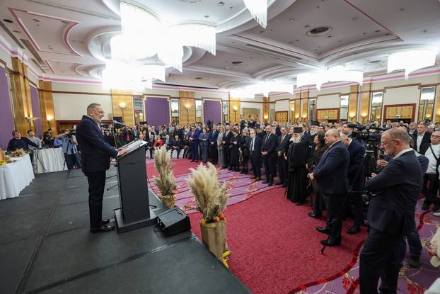 Zagreb: Primanje u prigodi pravoslavnog Božića priredilo je Srpsko narodno vijeće