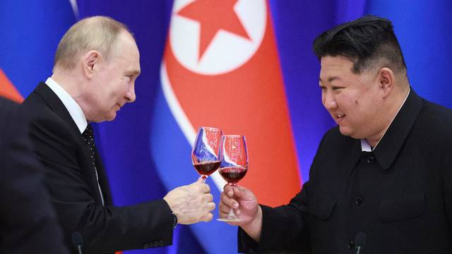 Russian President Putin visits North Korea