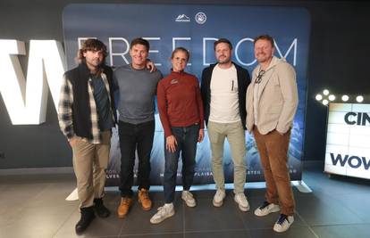 Ivica Kostelić predstavio novi film u Zagrebu, njegov sin je izmamio simpatije. Bila i Janica